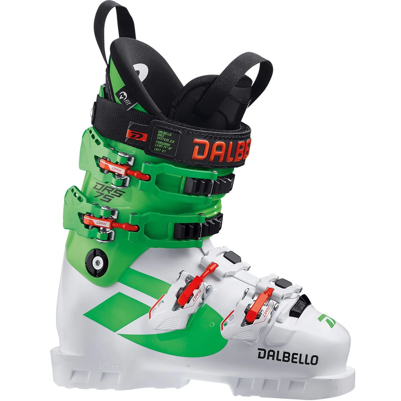 Dalbello DRS 75 Uni White/race Green 1 Dalbello DRS 75 Uni White/race Green