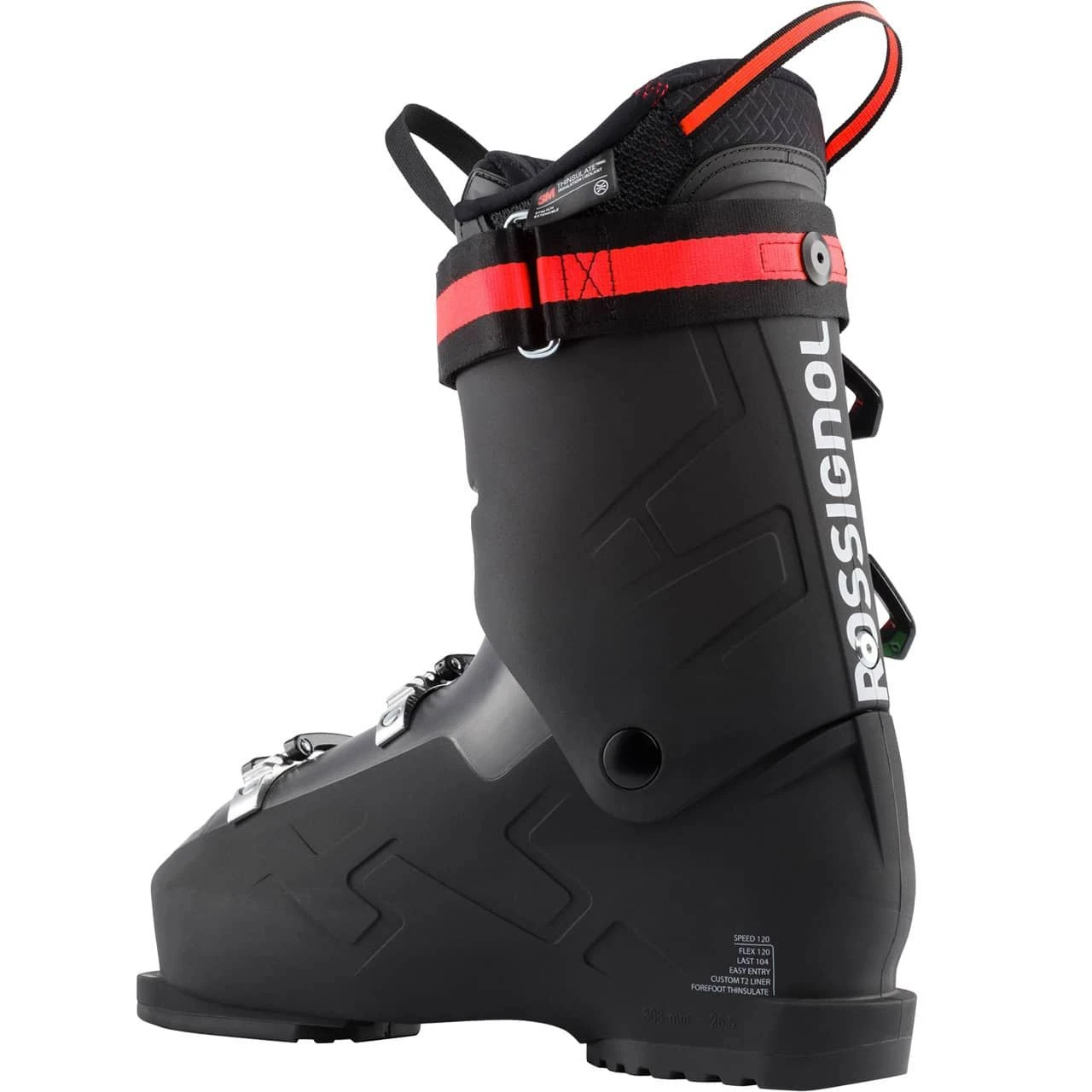 Rossignol Speed 120 Black/red 2 Rossignol Speed 120 Black/red - Afbeelding 2