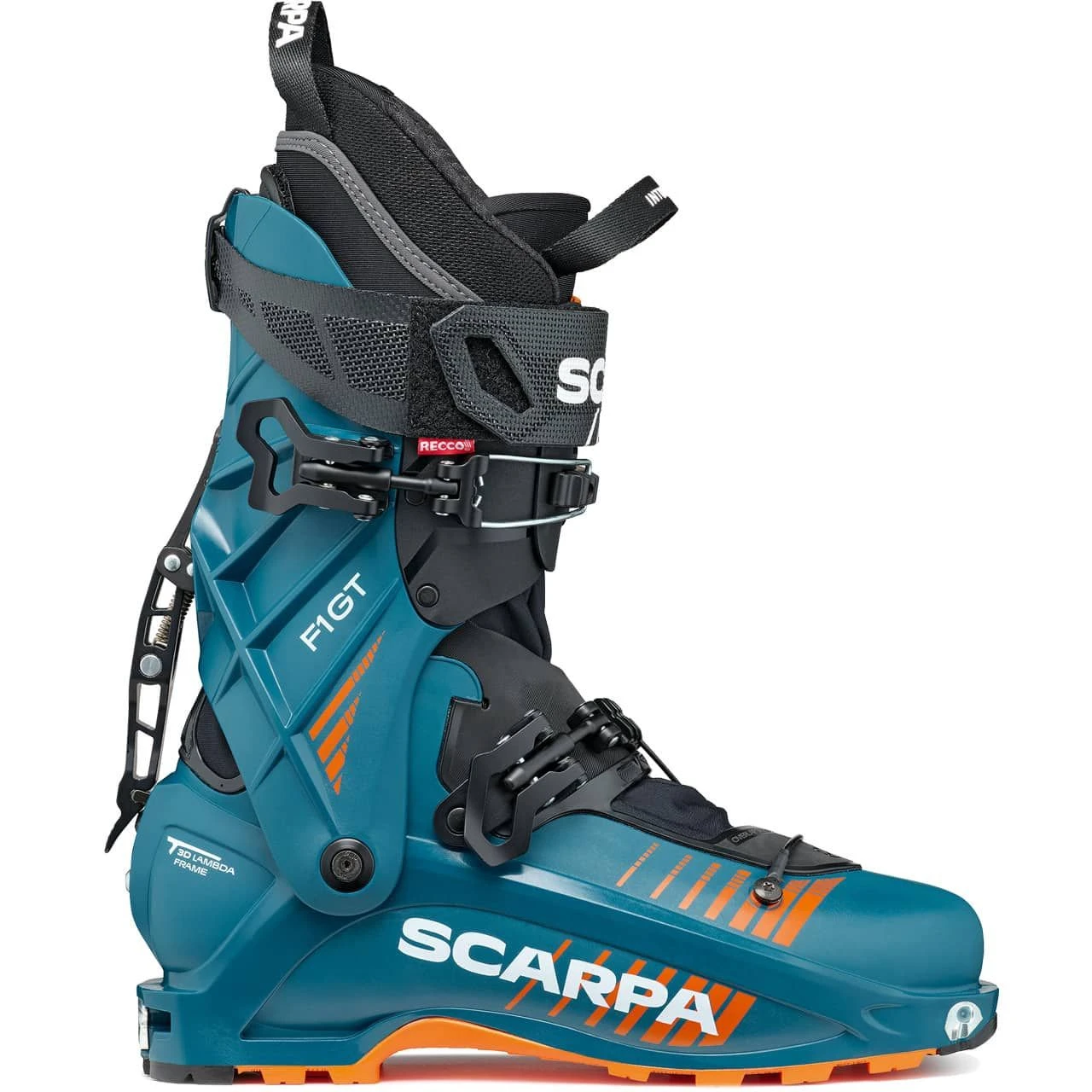 Scarpa F1 GT Petrol/orange 1 Scarpa F1 GT Petrol/orange