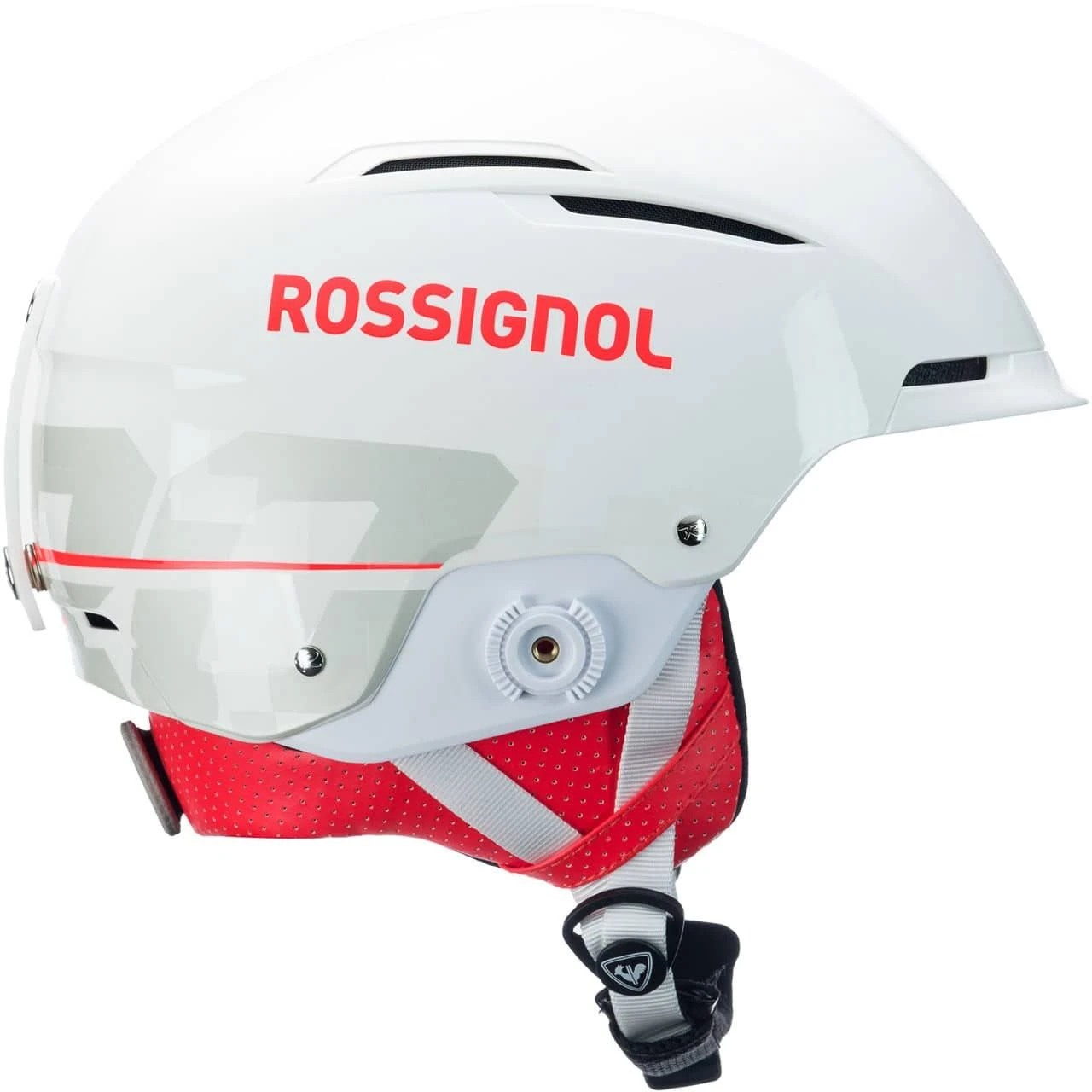 Rossignol Hero Slalom Impacts White With Chinguard 2 Rossignol Hero Slalom Impacts White With Chinguard - Afbeelding 2